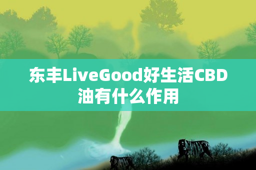 东丰LiveGood好生活CBD油有什么作用