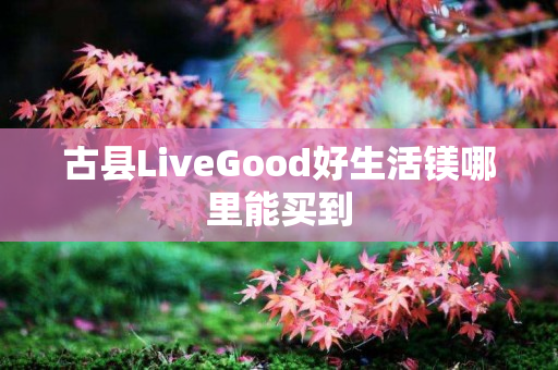 古县LiveGood好生活镁哪里能买到