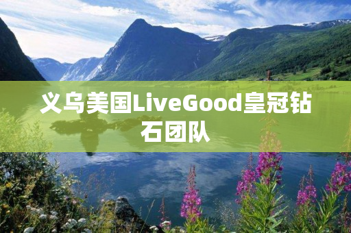 义乌美国LiveGood皇冠钻石团队