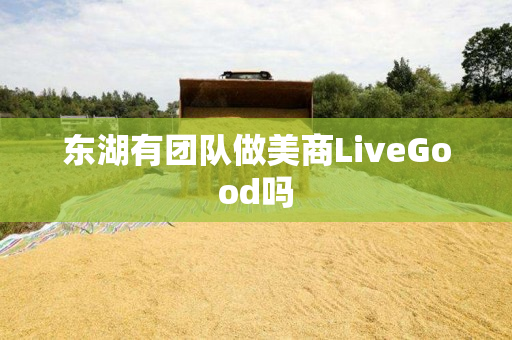 东湖有团队做美商LiveGood吗