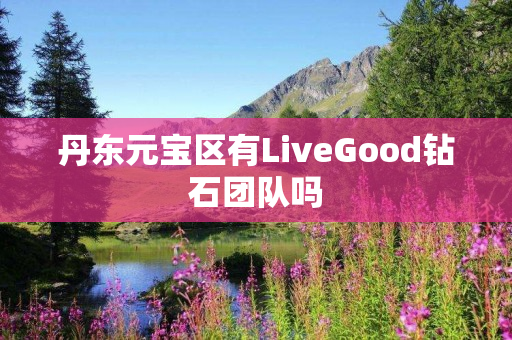 丹东元宝区有LiveGood钻石团队吗