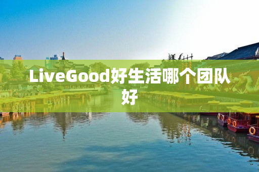 LiveGood好生活哪个团队好