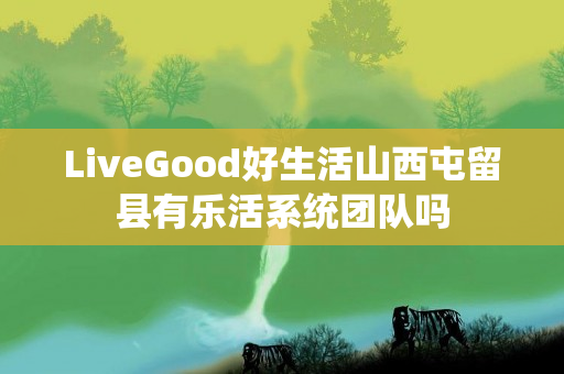 LiveGood好生活山西屯留县有乐活系统团队吗