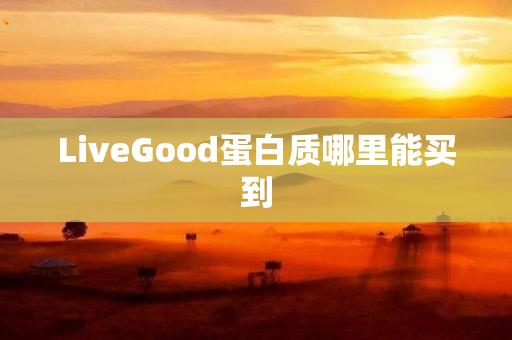 LiveGood蛋白质哪里能买到