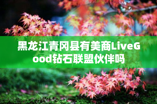 黑龙江青冈县有美商LiveGood钻石联盟伙伴吗