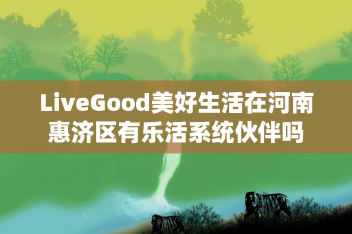 LiveGood美好生活在河南惠济区有乐活系统伙伴吗