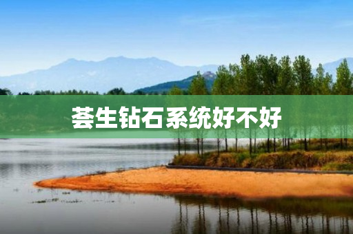 荟生钻石系统好不好