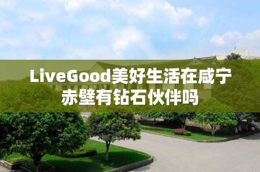 LiveGood美好生活在咸宁赤壁有钻石伙伴吗