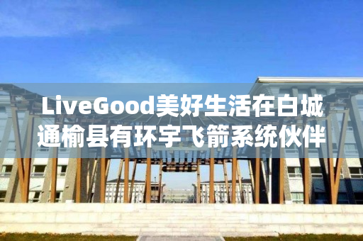 LiveGood美好生活在白城通榆县有环宇飞箭系统伙伴吗