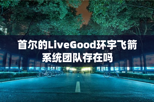 首尔的LiveGood环宇飞箭系统团队存在吗