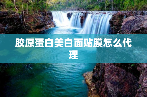 胶原蛋白美白面贴膜怎么代理