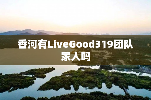 香河有LiveGood319团队家人吗