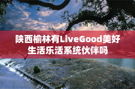 陕西榆林有LiveGood美好生活乐活系统伙伴吗