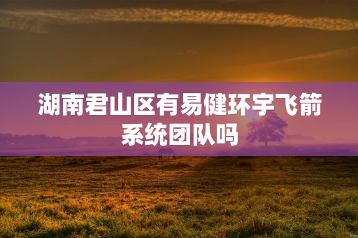 湖南君山区有易健环宇飞箭系统团队吗
