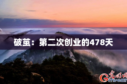 破茧：第二次创业的478天