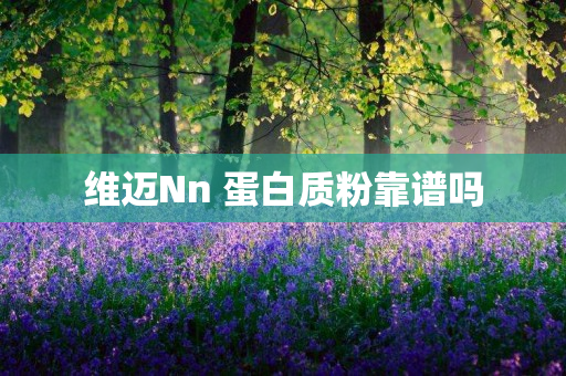 维迈Nn 蛋白质粉靠谱吗