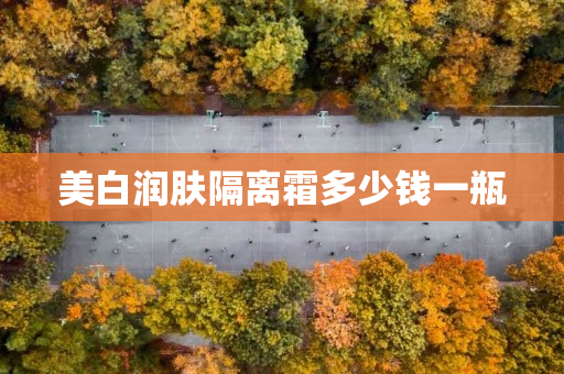 美白润肤隔离霜多少钱一瓶