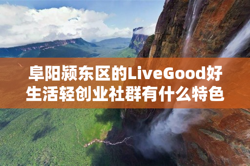 阜阳颍东区的LiveGood好生活轻创业社群有什么特色