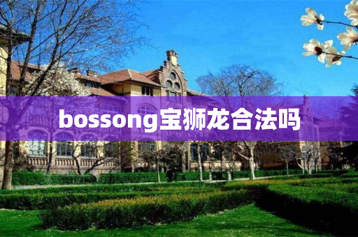 bossong宝狮龙合法吗