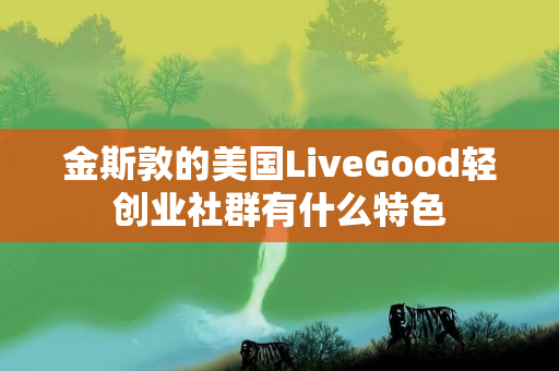 金斯敦的美国LiveGood轻创业社群有什么特色
